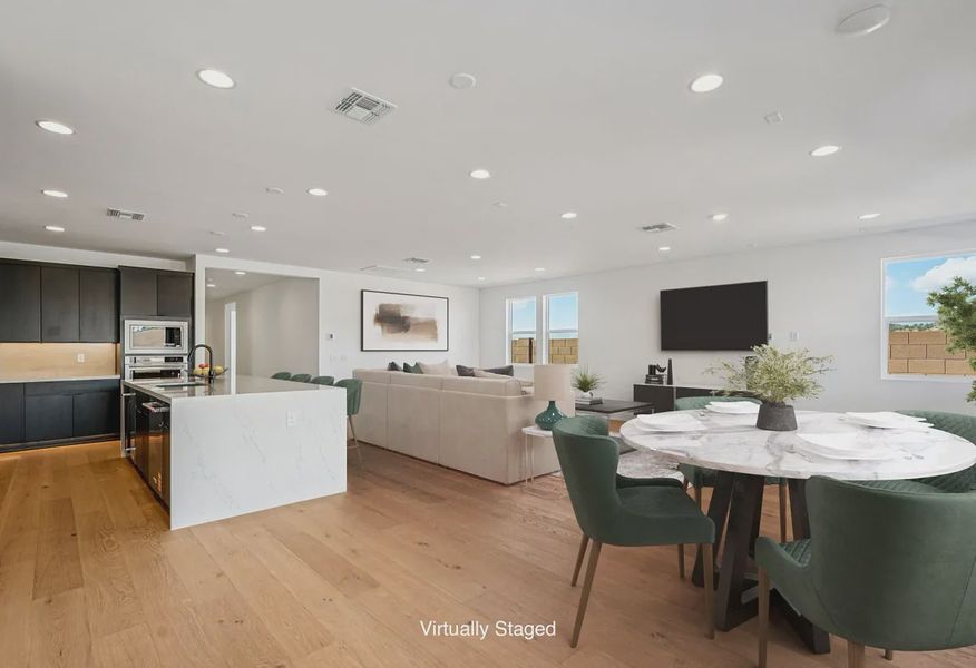 Virtually Staged Great Room - 5 of 13