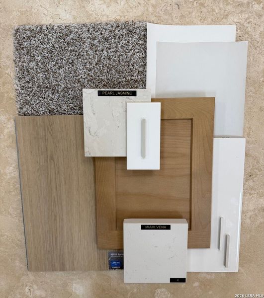 Sample of building materials used in homes in Willow Point, San Antonio (Image 28).