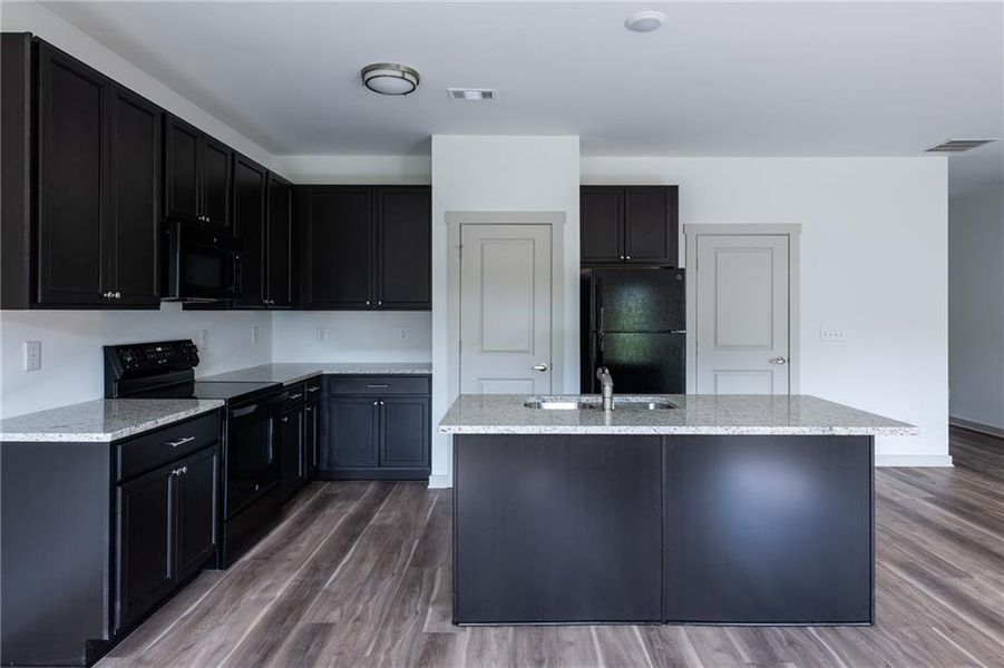 Furnished interior view inside a new home in , Lawrenceville (Image 5).