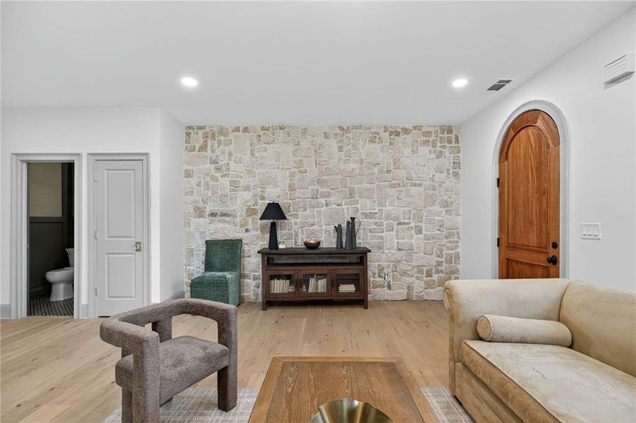 Furnished interior view inside a new home in , Carrollton (Image 6).