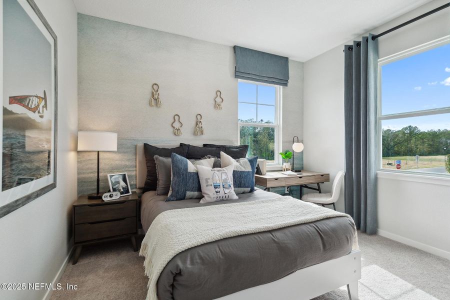 Furnished interior view inside a new home in Magnolia Series at Seminole Palms, Palm Coast (Image 21).