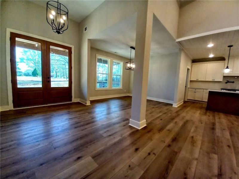 Spacious, unfurnished interior of a new home in , Temple (Image 24).