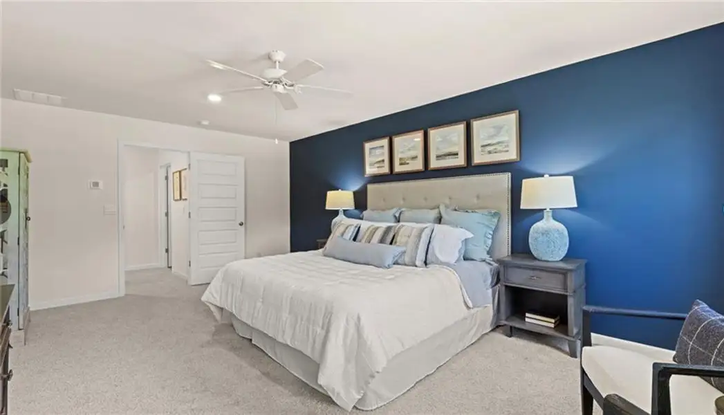 Furnished interior view inside a new home in Twin Lakes, Hoschton (Image 7).