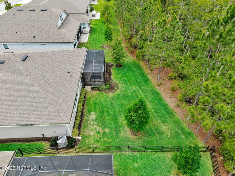 Exterior details and patio area of a home in , Jacksonville (Image 32).