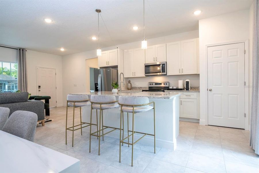Furnished interior view inside a new home in , Ocala (Image 10).
