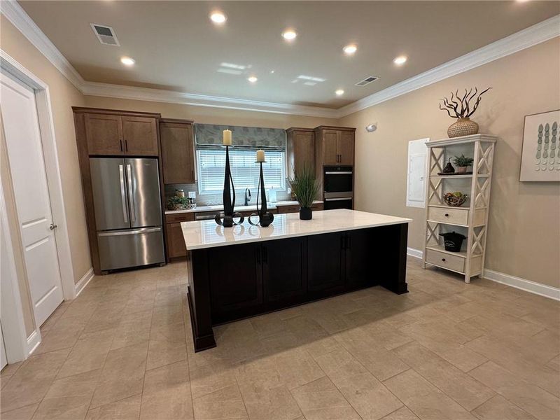 Furnished interior view inside a new home in , Cumming (Image 9).