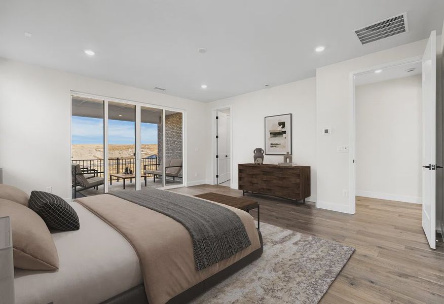 Homesite 3710 Primary Bedroom - Virtually Staged - 13 of 20