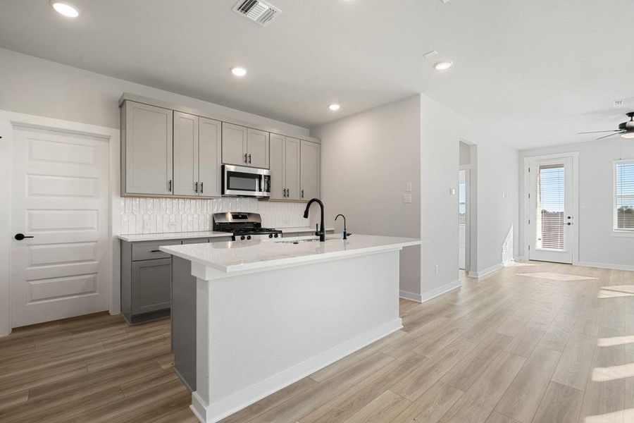 Furnished interior view inside a new home in Park Central, Georgetown (Image 12).