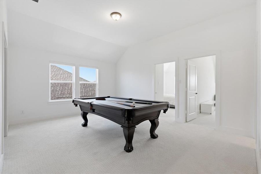 Furnished interior view inside a new home in Valencia on The Lake, Little Elm (Image 8).