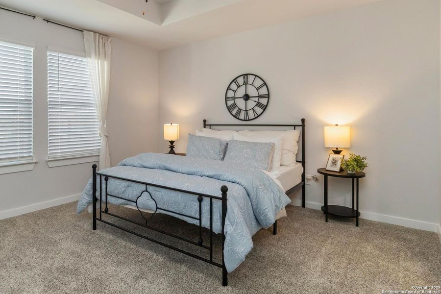Furnished interior view inside a new home in Katzer Ranch, Converse (Image 28). Furnished interior view inside a new home in Katzer Ranch, Converse (Image 28).