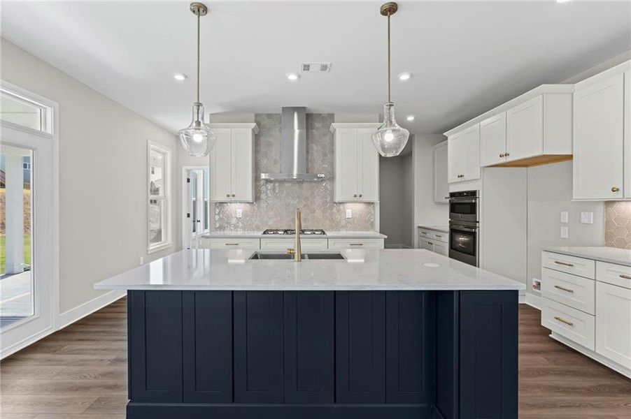 Furnished interior view inside a new home in Twin Lakes, Hoschton (Image 10).