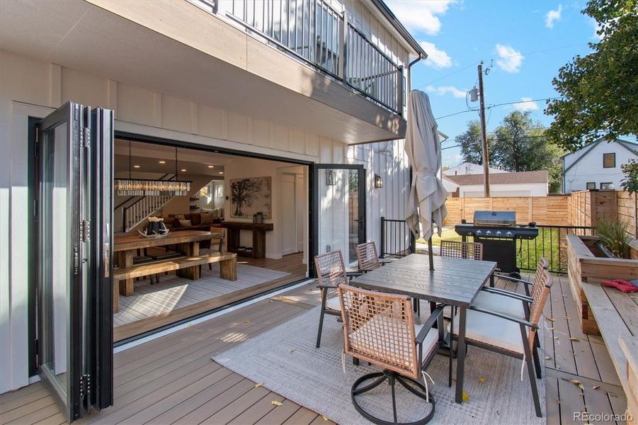 Exterior details and patio area of a home in , Denver (Image 28). Exterior details and patio area of a home in , Denver (Image 28).