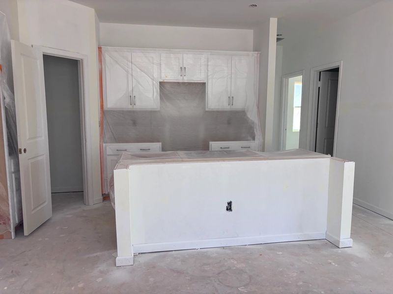 In-progress construction of a new home in Middleton Farms, Middlesex, NC (Image 6).