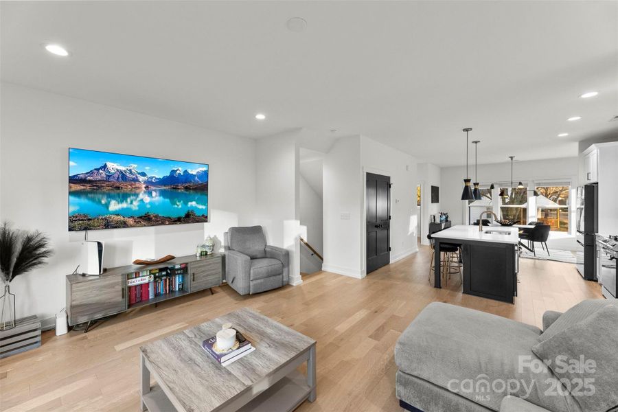 Furnished interior view inside a new home in , Charlotte (Image 30).