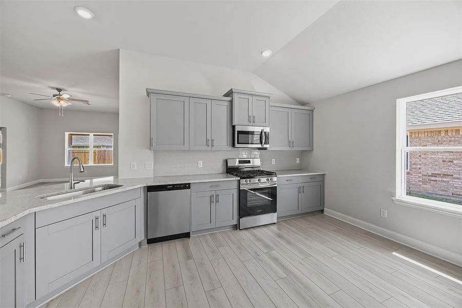 Furnished interior view inside a new home in Grand Oaks Reserve, Cleveland (Image 8).
