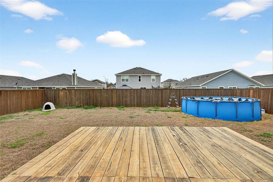 Exterior details and patio area of a home in Villages of Mayfield, Cleburne (Image 22).