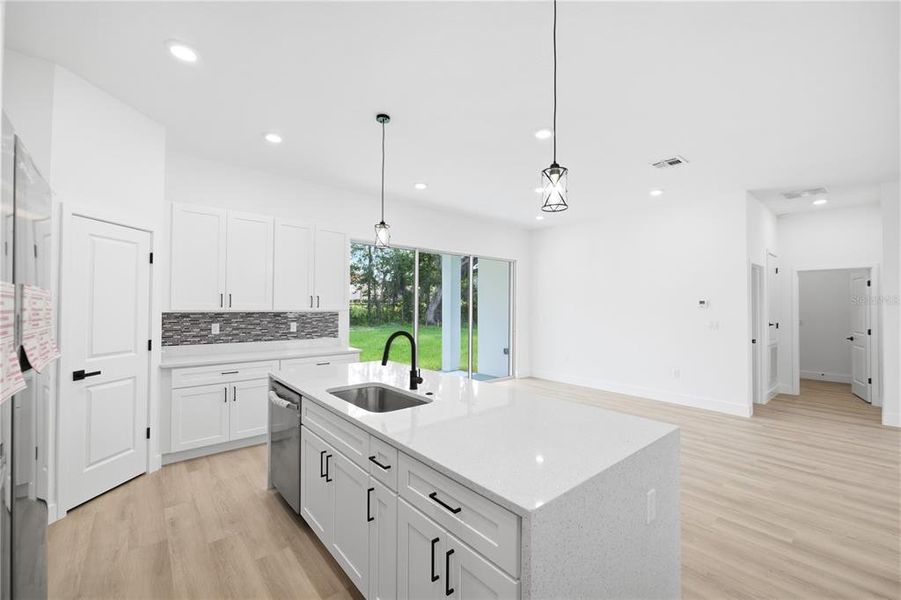 Furnished interior view inside a new home in , Ocala (Image 9).