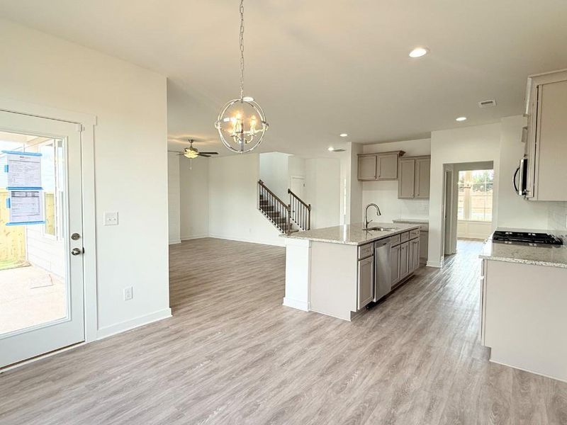 Furnished interior view inside a new home in Sutton's Landing, Statham (Image 4).