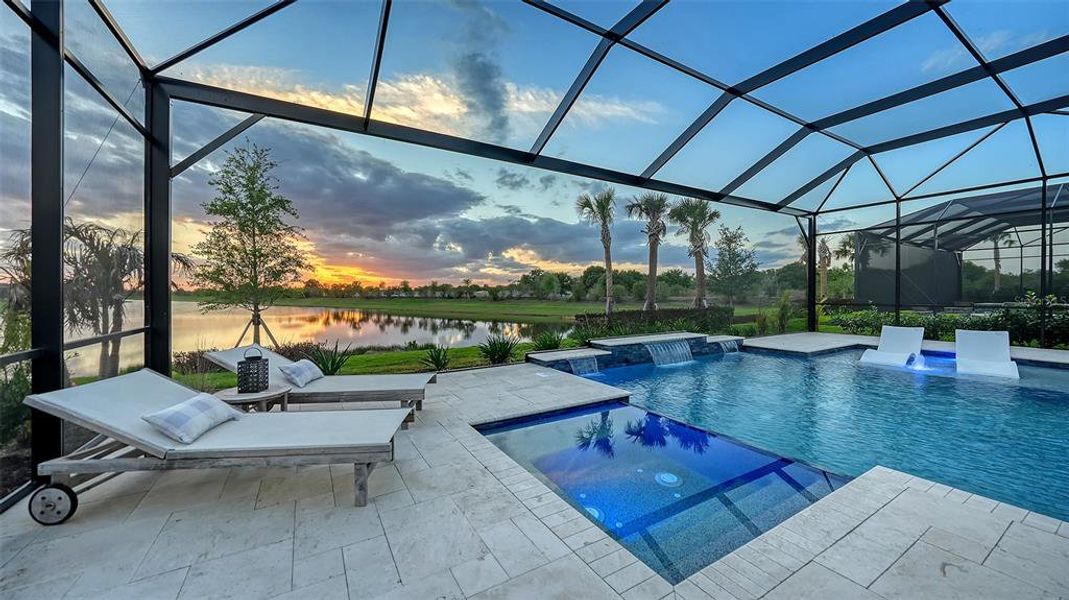 Exterior details and patio area of a home in , Sarasota (Image 33).