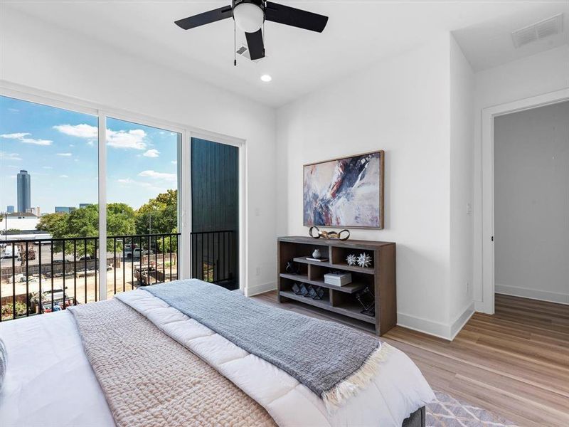 Furnished interior view inside a new home in Allura At Val Verde, Houston (Image 16).