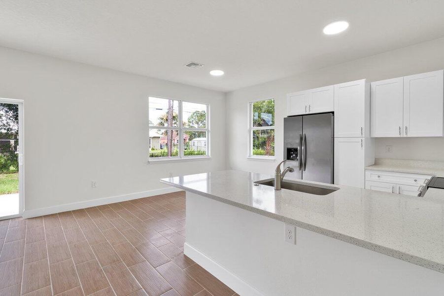 Furnished interior view inside a new home in , Vero Beach (Image 10). Furnished interior view inside a new home in , Vero Beach (Image 10).