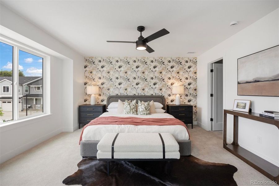 Furnished interior view inside a new home in , Wheat Ridge (Image 35).