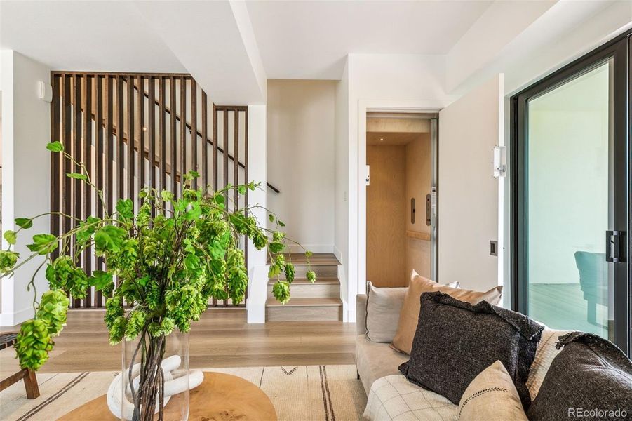 Furnished interior view inside a new home in , Colorado Springs (Image 11).