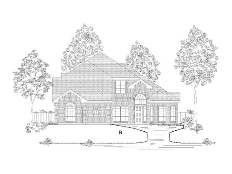 Representative rendering of the exterior for the Brighton FSW by First Texas Homes (Image 2). Representative rendering of the exterior for the Brighton FSW by First Texas Homes (Image 2).
