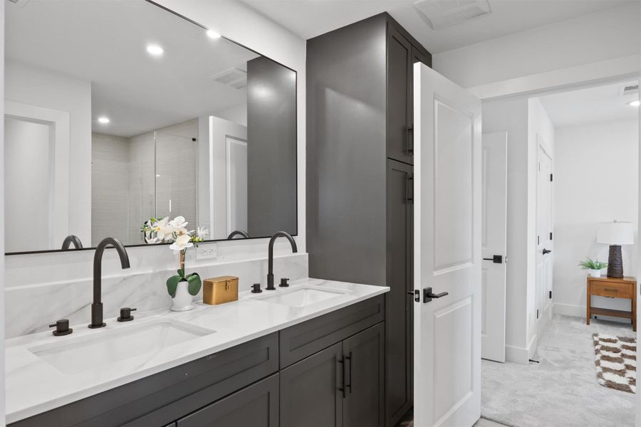 Furnished interior view inside a new home in , Georgetown (Image 30). Furnished interior view inside a new home in , Georgetown (Image 30).