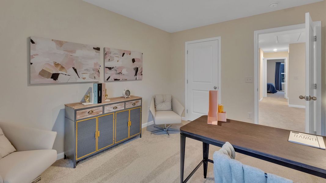 Furnished interior view inside a new home in Fieldcrest Acres, Blountville (Image 15).