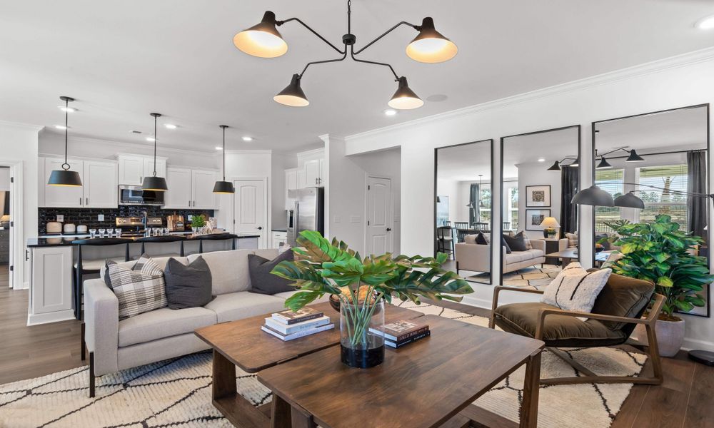 Representative furnished interior of a home built from the The Redbud by Chesapeake Homes in The Willows, Loris (Image 10).