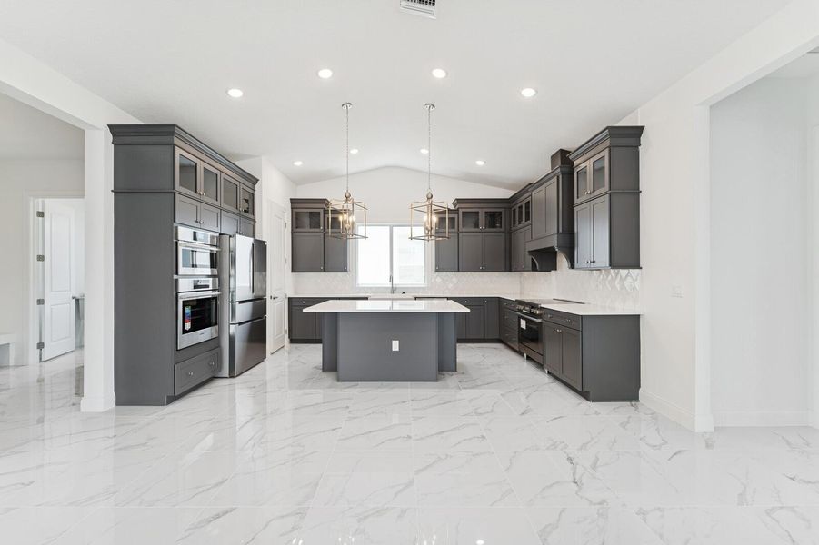 Front exterior of a new home in Salerno Reserve - Single Family, Stuart, FL, highlighting curb appeal (Image 1). Front exterior of a new home in Salerno Reserve - Single Family, Stuart, FL, highlighting curb appeal (Image 1).