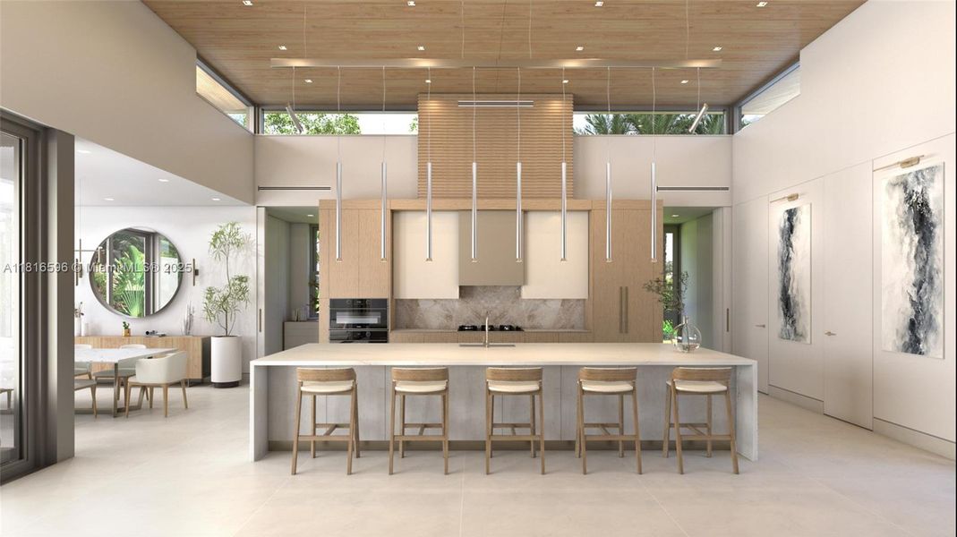 Furnished interior view inside a new home in , Pinecrest (Image 9).