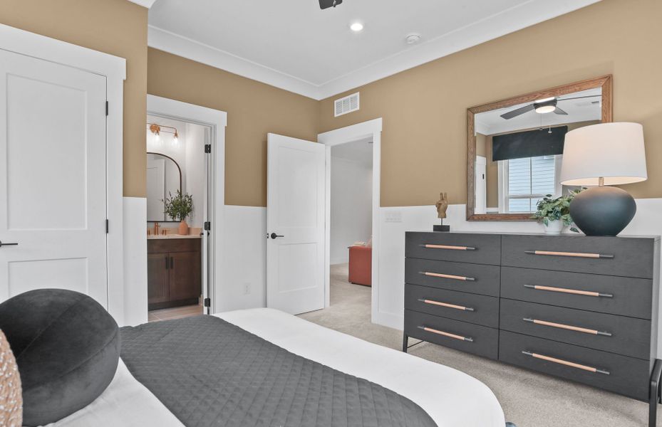 Representative furnished interior of a home built from the Ward by John Wieland in Silverwood, Cumming (Image 14).