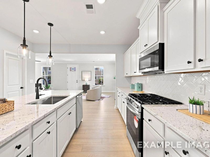 Furnished interior view inside a new home in Forestville Yard, Knightdale (Image 15).