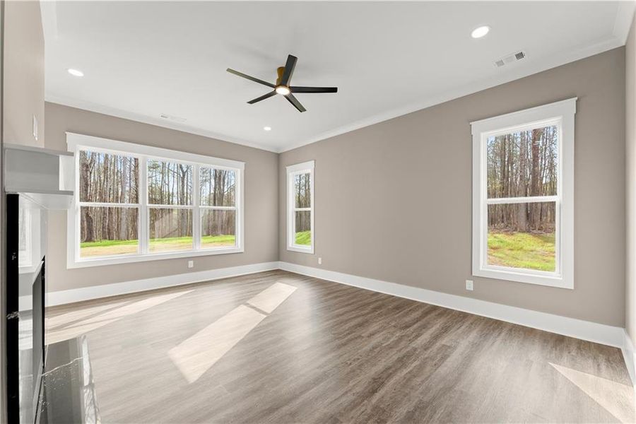 Spacious, unfurnished interior of a new home in , Ball Ground (Image 24).
