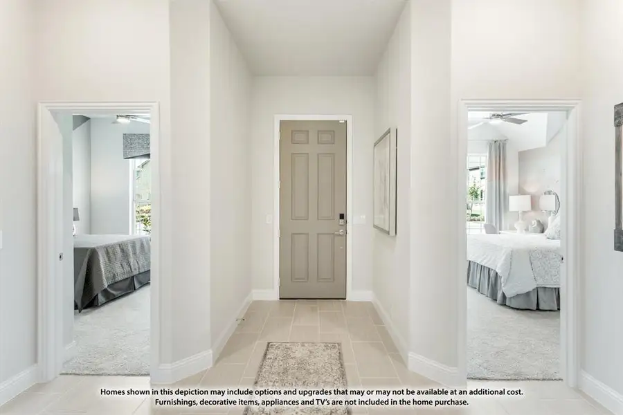 Furnished interior view inside a new home in Villages of Walnut Grove, Midlothian (Image 5).