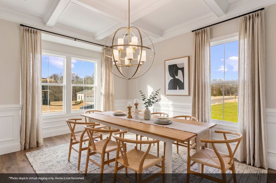 Furnished interior view inside a new home in Walnut Grove, Easley (Image 11).