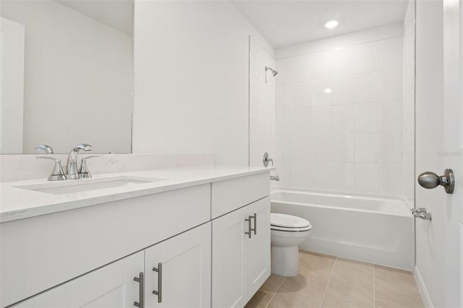 Furnished interior view inside a new home in Crosswinds - Signature Series, Haines City (Image 7).