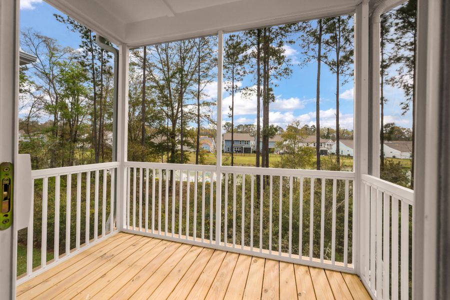 Exterior details and patio area of a home in New Riverside Village, Bluffton (Image 4). Exterior details and patio area of a home in New Riverside Village, Bluffton (Image 4).