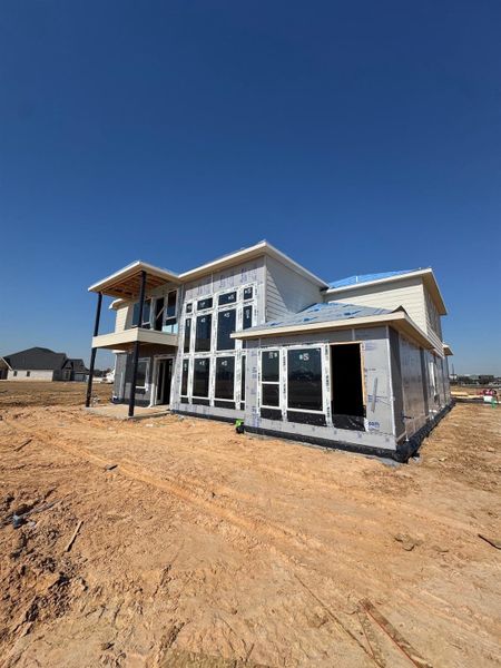 Rear Balcony with no immediate neighbor