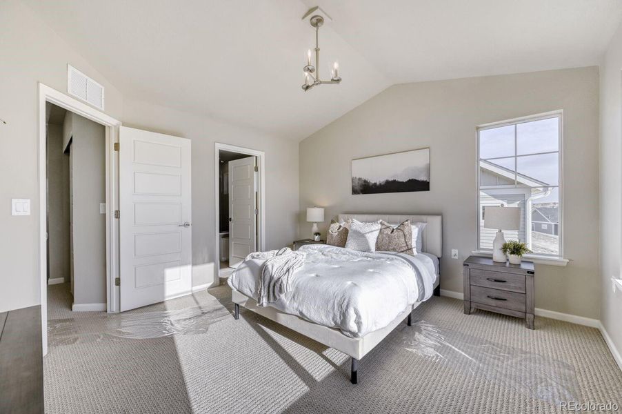 Furnished interior view inside a new home in , Superior (Image 32).