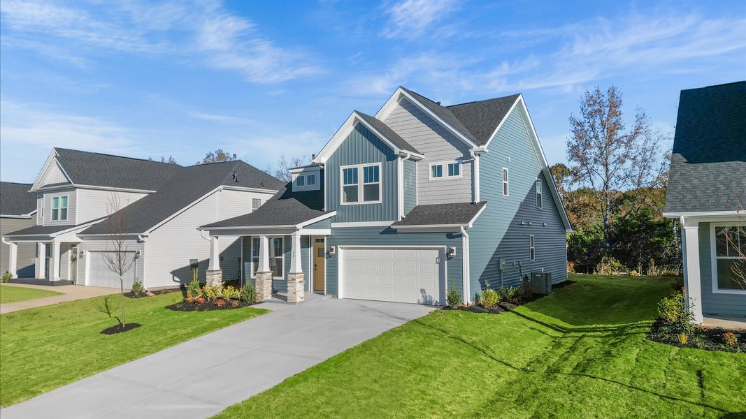 Superior exterior design with modern details and established charm Superior exterior design with modern details and established charm