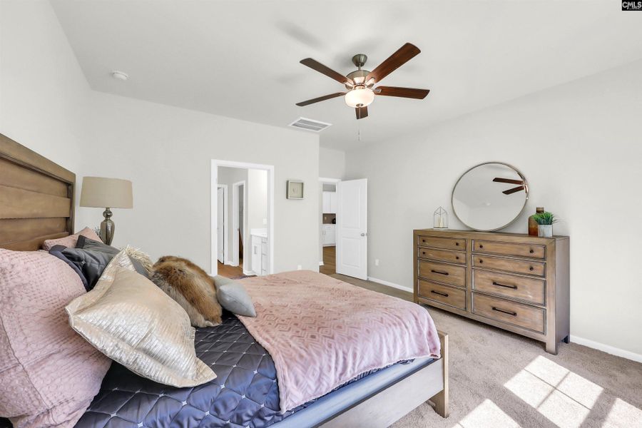 Furnished interior view inside a new home in Blythewood Farms, Blythewood (Image 12). Furnished interior view inside a new home in Blythewood Farms, Blythewood (Image 12).
