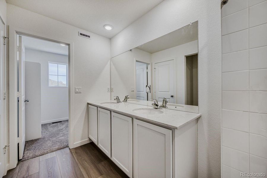 Furnished interior view inside a new home in Preserve at Mesa Creek, Colorado Springs (Image 8).