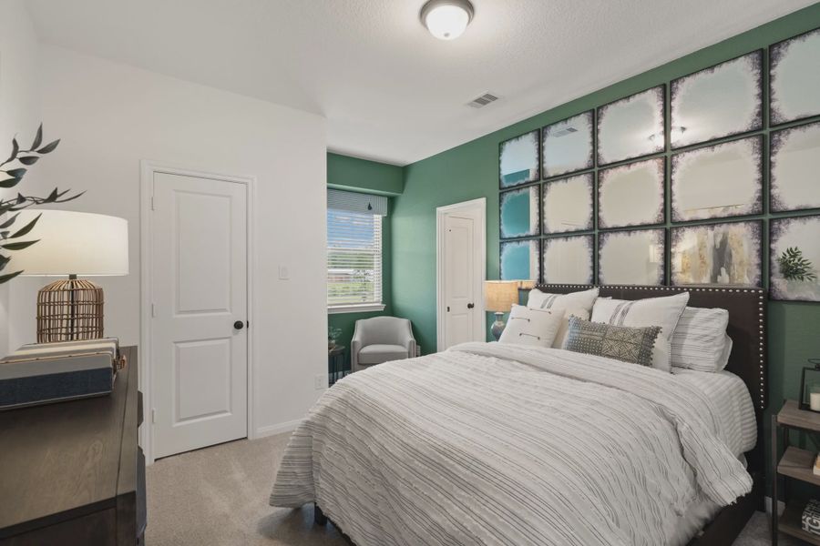Representative furnished interior of a home built from the Bungalo by Chesmar Homes in Woodforest, Montgomery (Image 9). Representative furnished interior of a home built from the Bungalo by Chesmar Homes in Woodforest, Montgomery (Image 9).