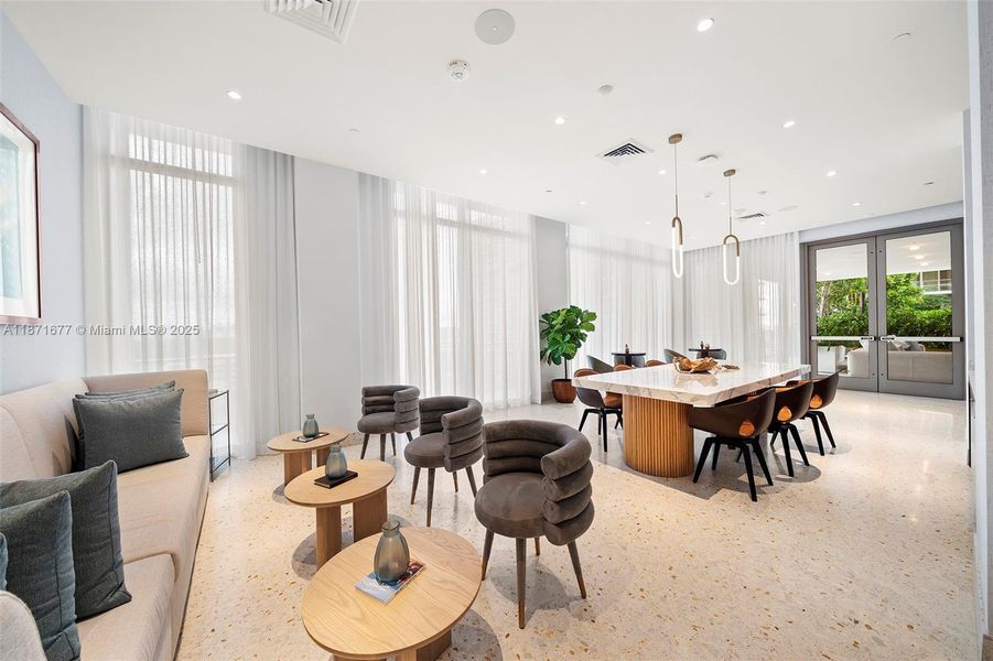 Furnished interior view inside a new home in Mr. C Residences, Miami (Image 38).