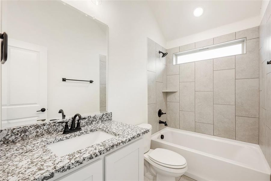 Furnished interior view inside a new home in East Oak Creek 50-55, Commerce (Image 8). Furnished interior view inside a new home in East Oak Creek 50-55, Commerce (Image 8).