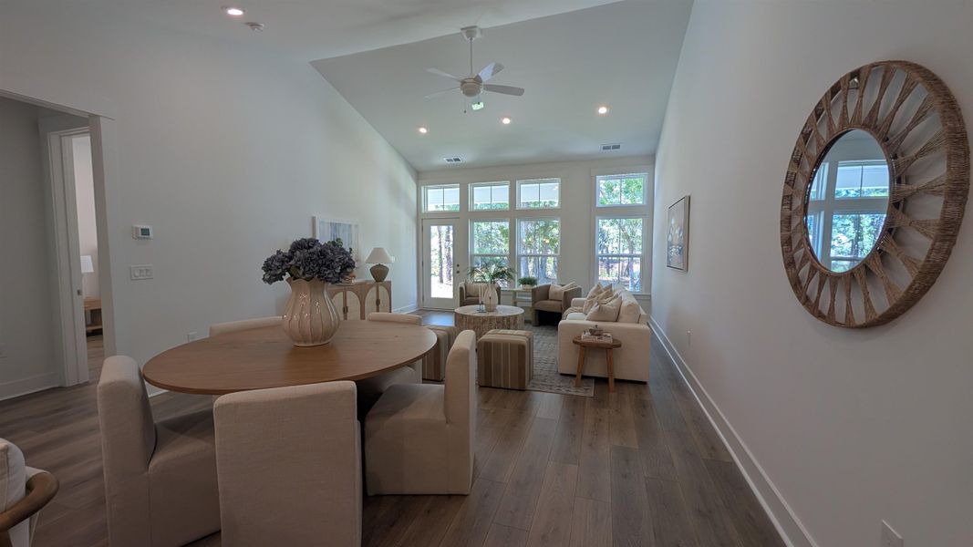 Furnished interior view inside a new home in Long Bay Golf Club, Longs (Image 10).
