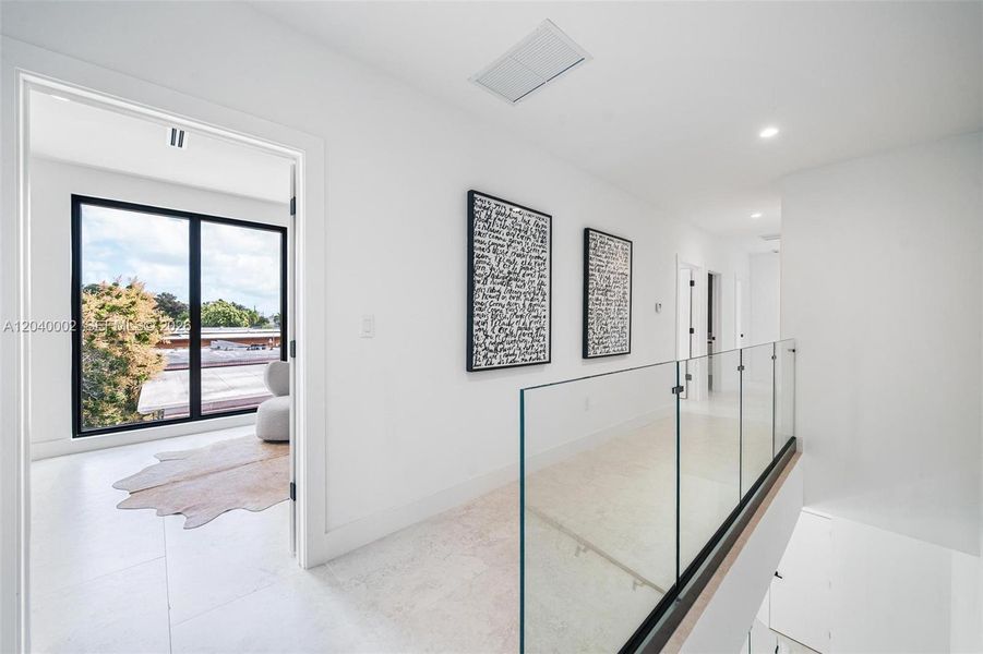 Furnished interior view inside a new home in , Miami (Image 11).